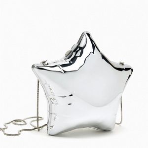 Authentic Zara Star Box Clutch Balloon Crossbody Bag